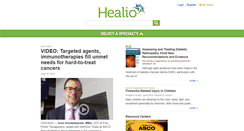 Desktop Screenshot of healio.com